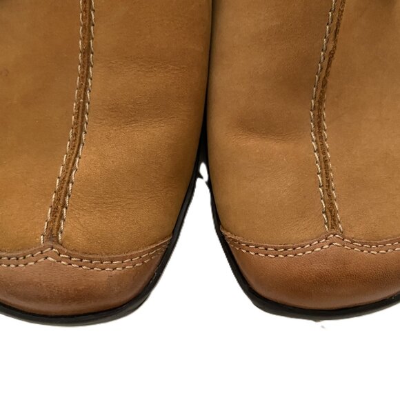 Naturalizer Tan Suede Leather Mules - Picture 5 of 8